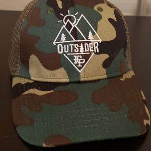 Flex It Pink Camo Ponytail hat